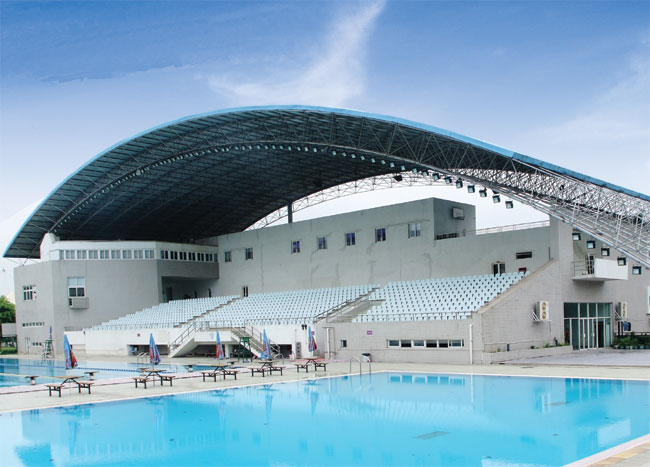 建瓯游泳馆网架